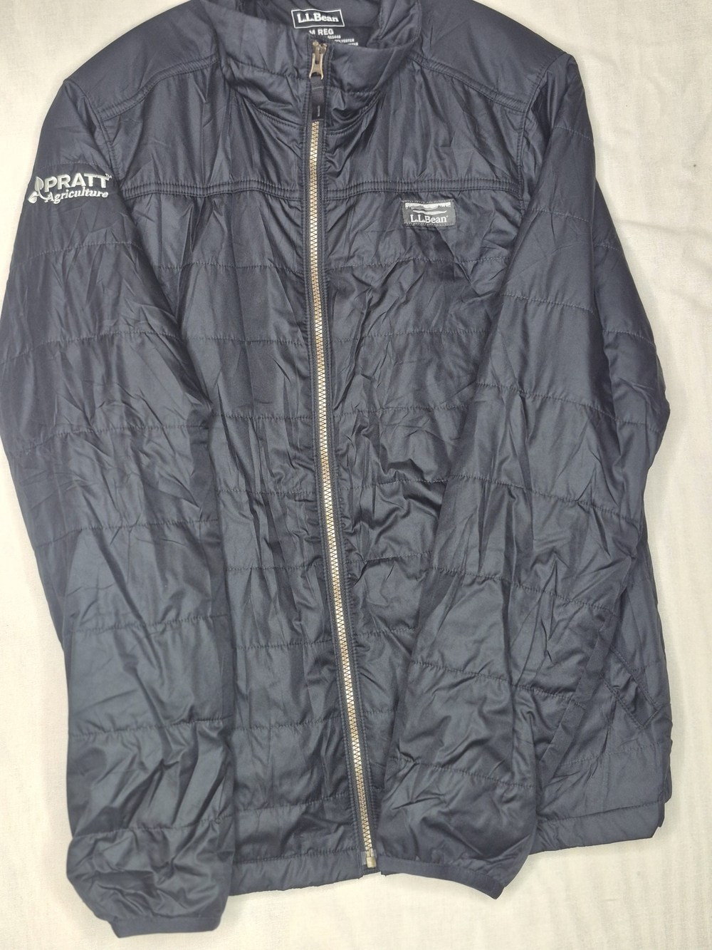 L.L. Bean Men's Navy Lightweight Quilted Jacket